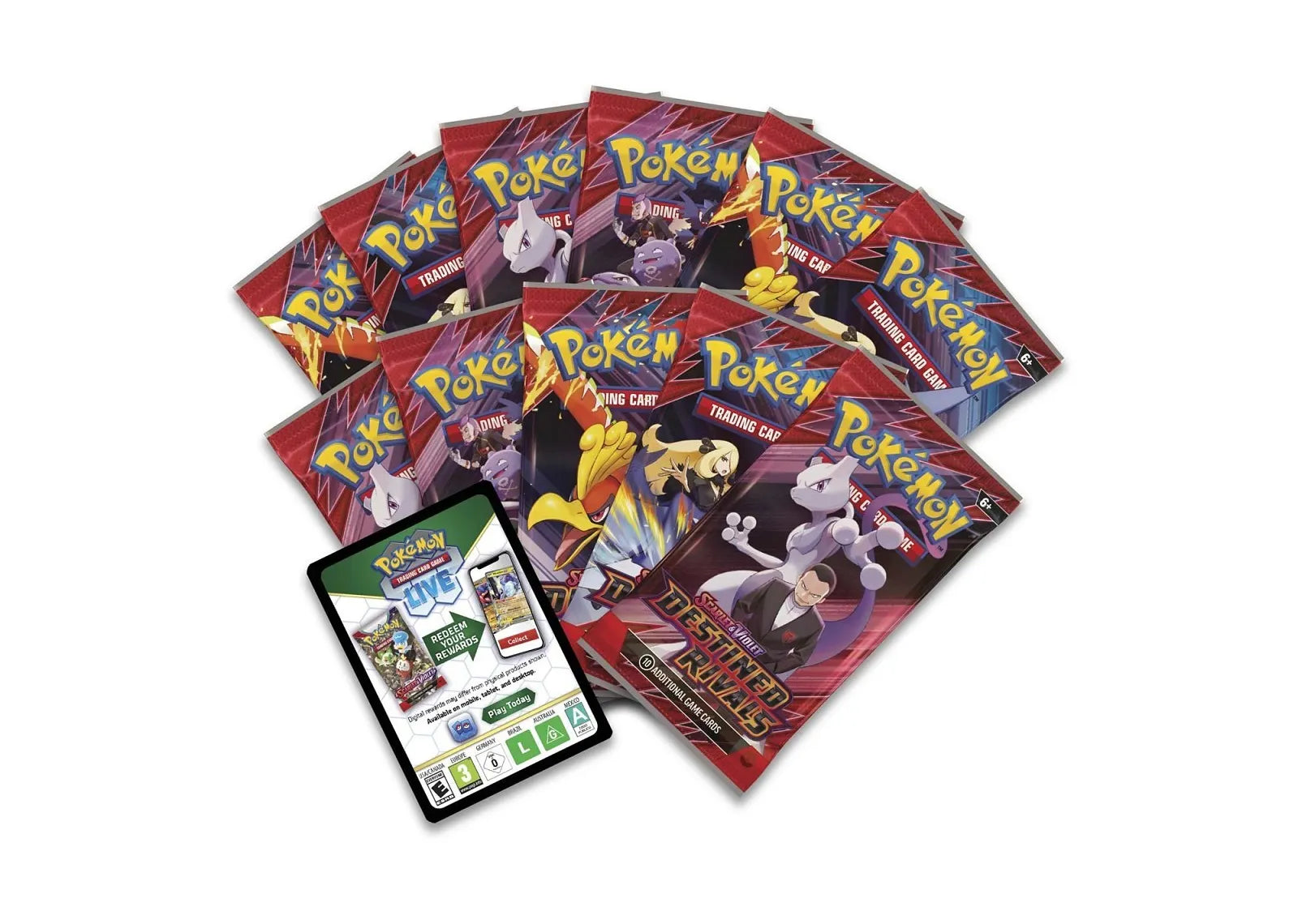 2025 Pokémon Scarlet & Violet Destined Rivals Pokemon Center Elite Trainer Box