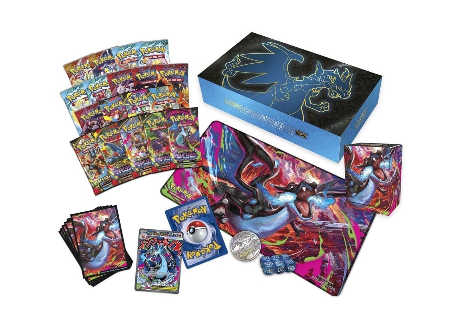 2025 Pokémon Mega Evolution Charizard X ex Ultra-Premium Collection