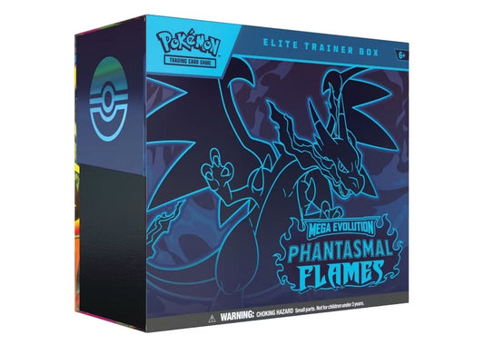 2025 Pokémon Mega Evolution Phantasmal Flames Elite Trainer Box