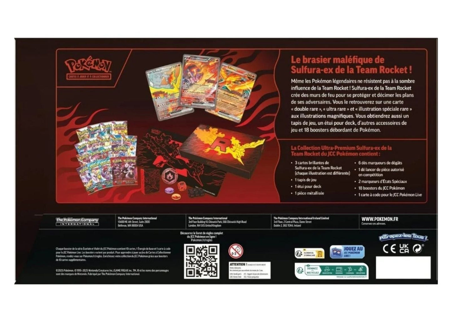 2025 Pokémon Team Rocket Moltres ex Ultra-Premium Collection