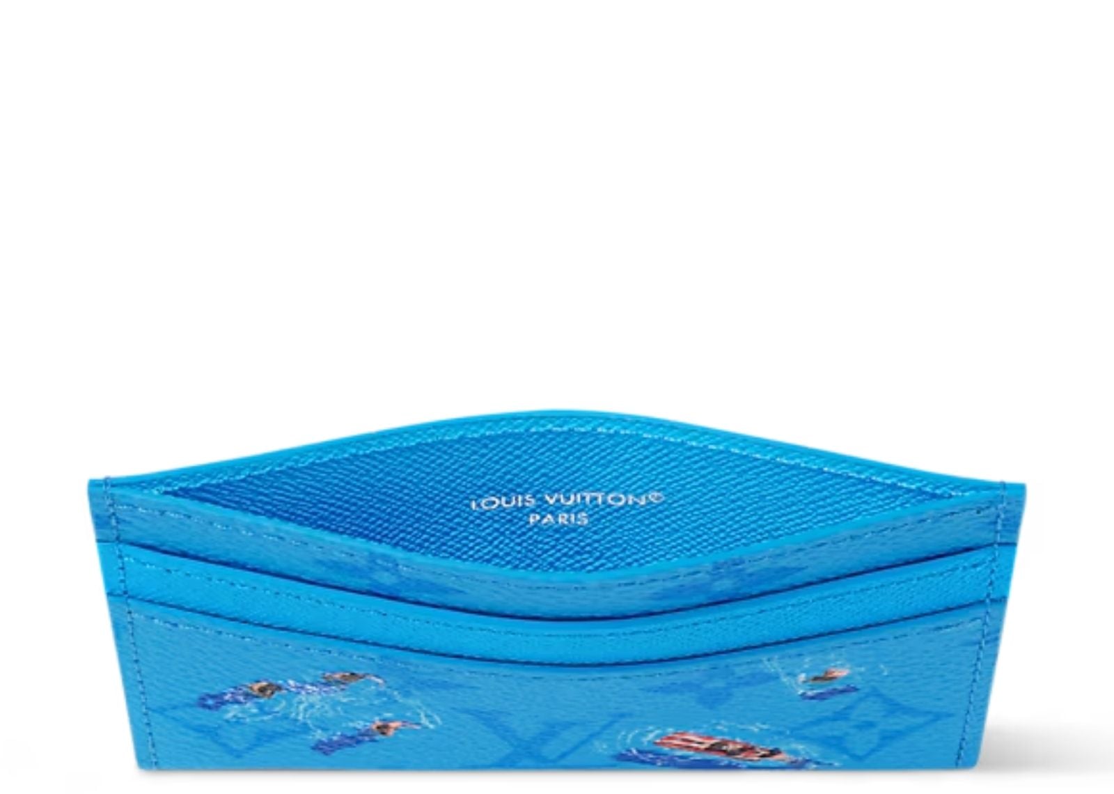 Pool Double Card Case Blue Lagoon