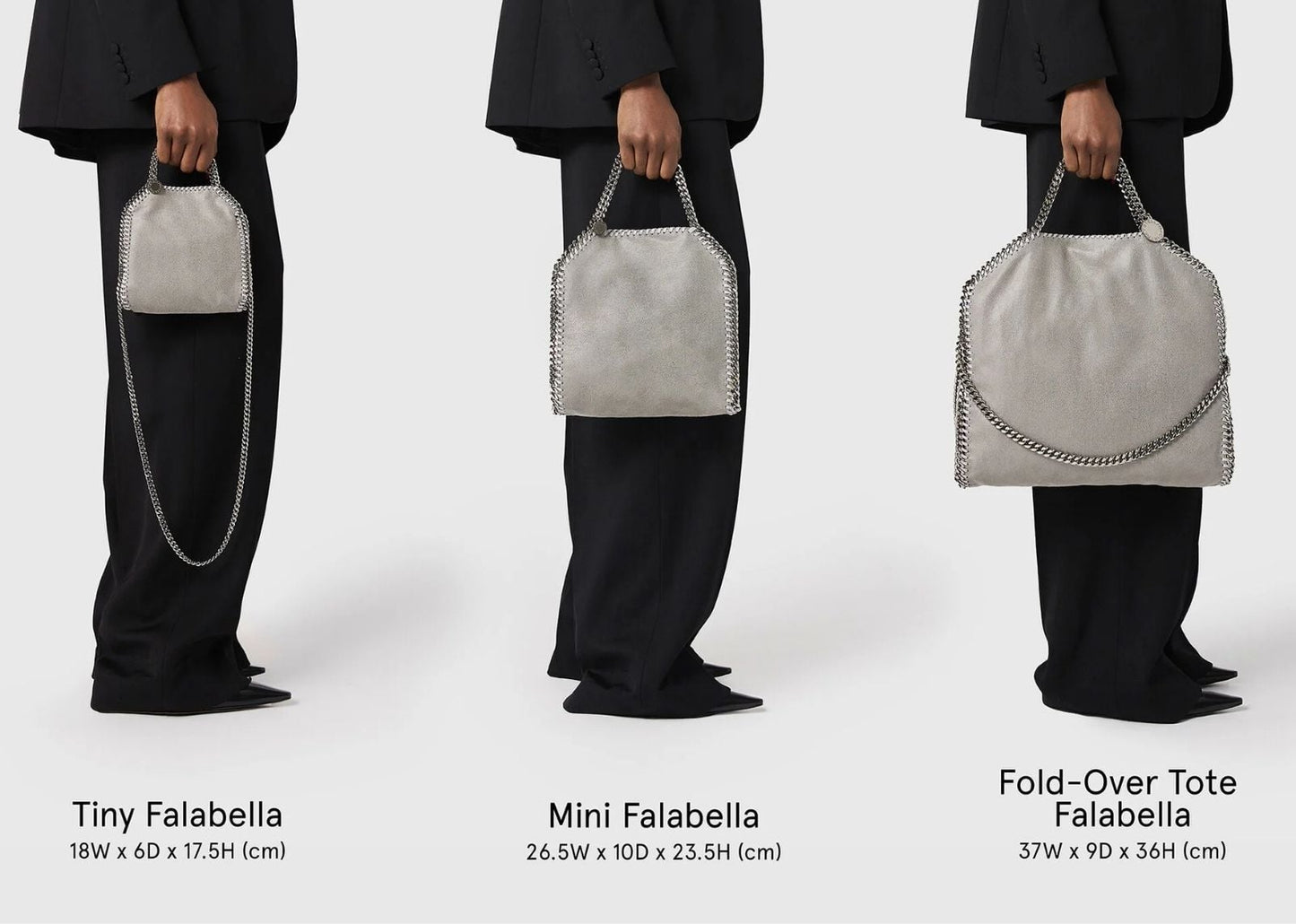 Falabella Tiny Tote Bag Black