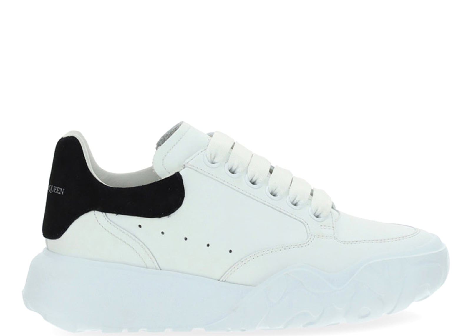 Oversized Court Trainer White Black (W)