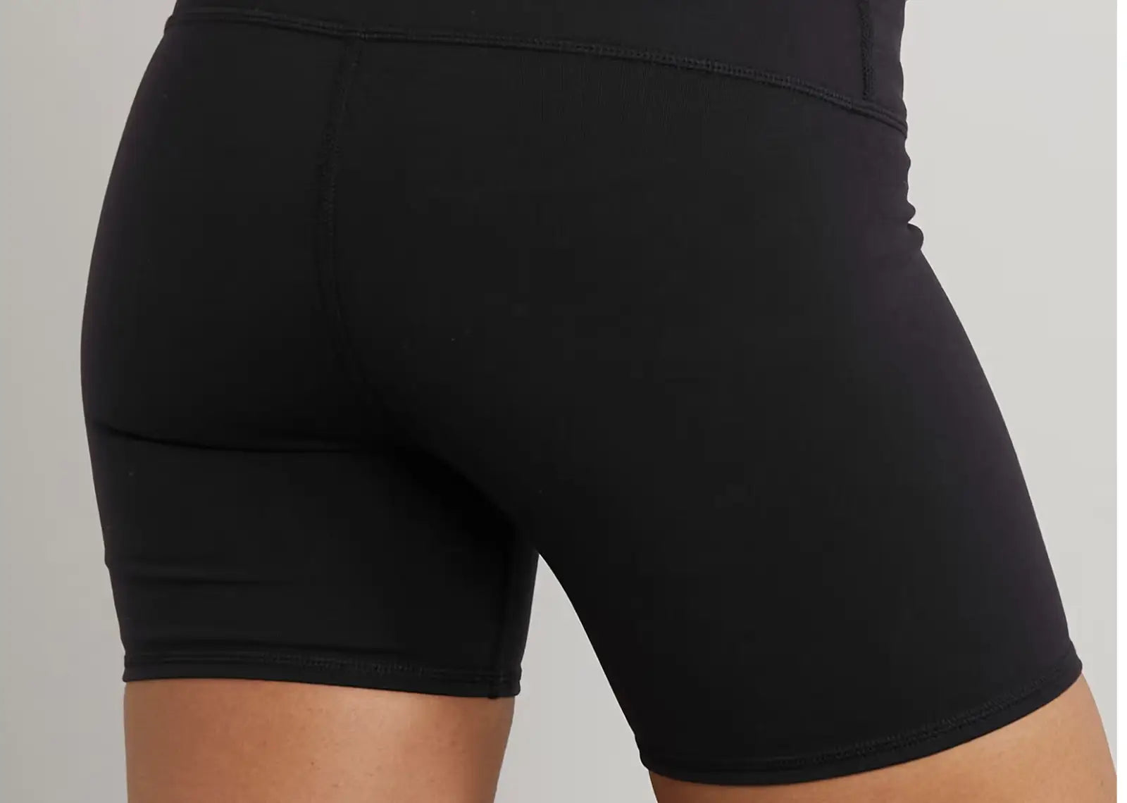 Airbrush 5" Stretch Cycling Shorts Black