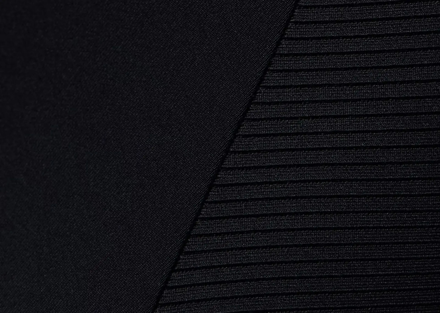 Airlift Ribbed Stretch 7/8 Leggings Black