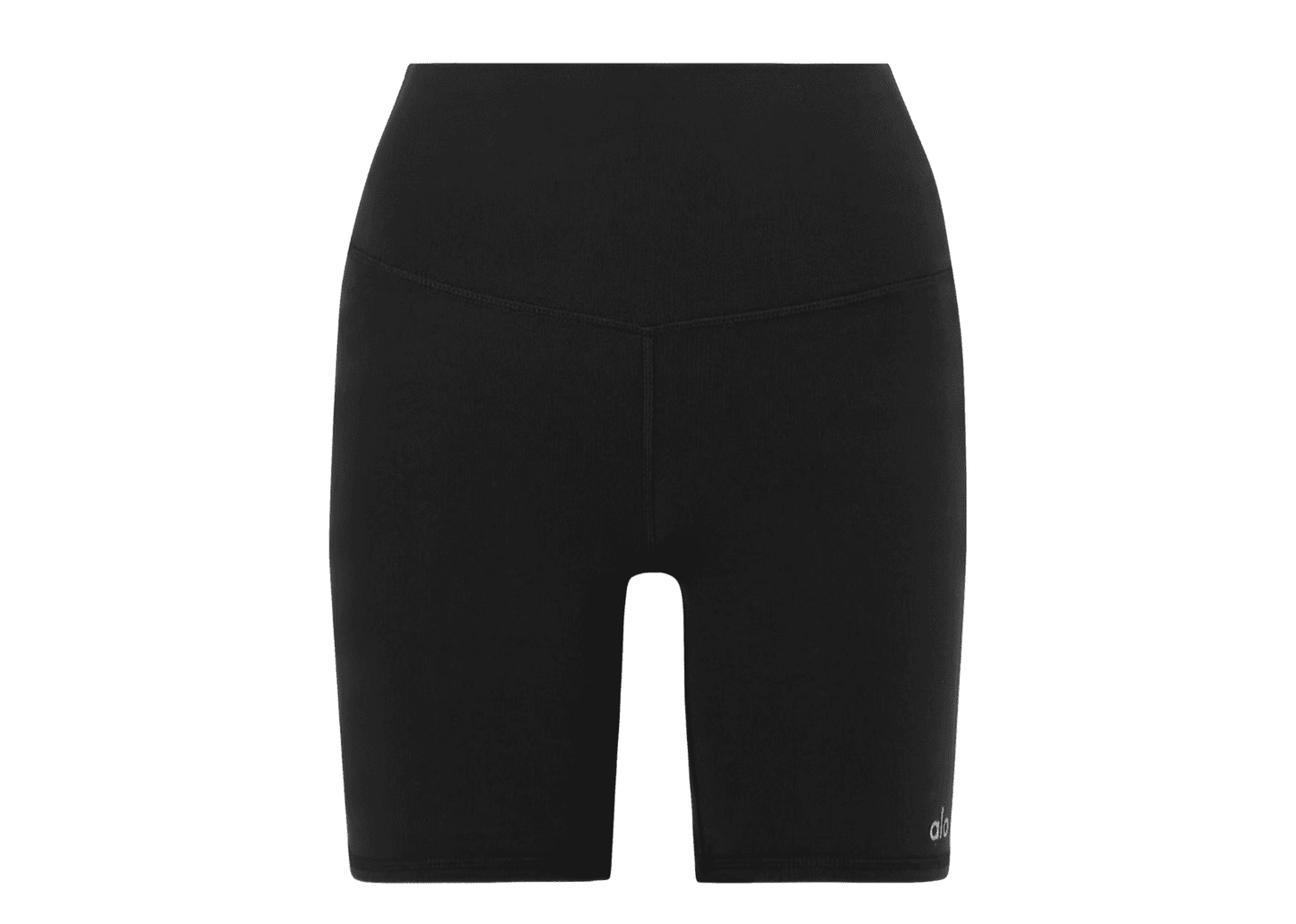 High-Waist Biker Short Black