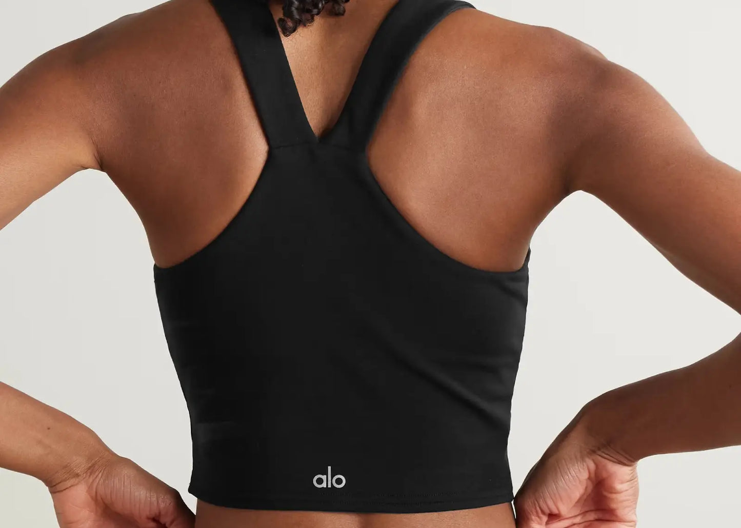 Real Airbrush Sports Bra Black