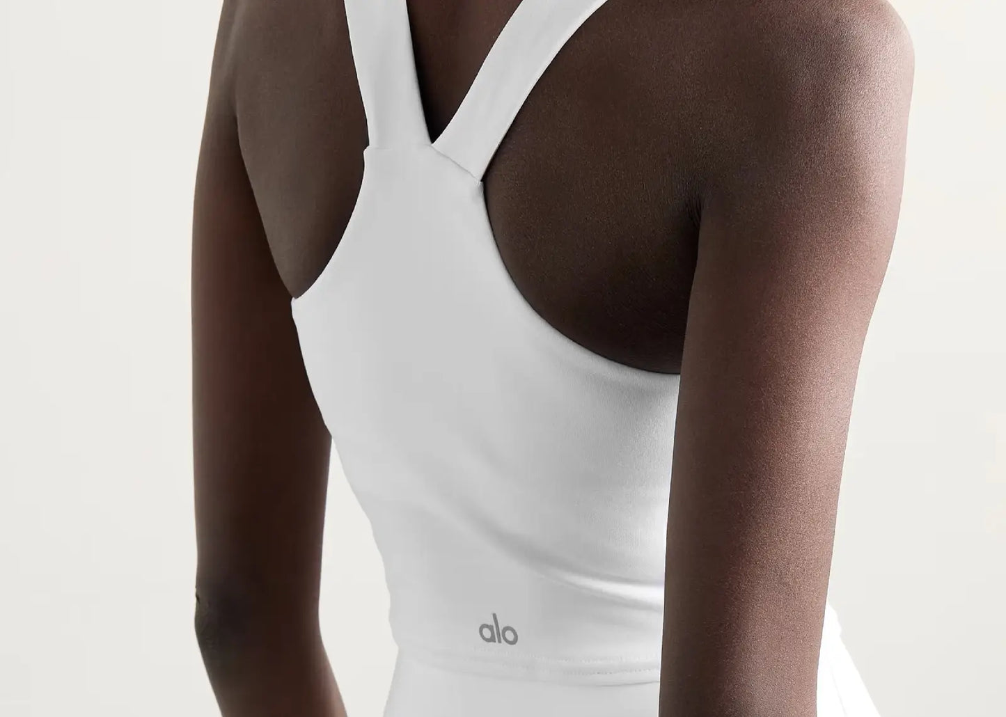Real Airbrush Sports Bra White