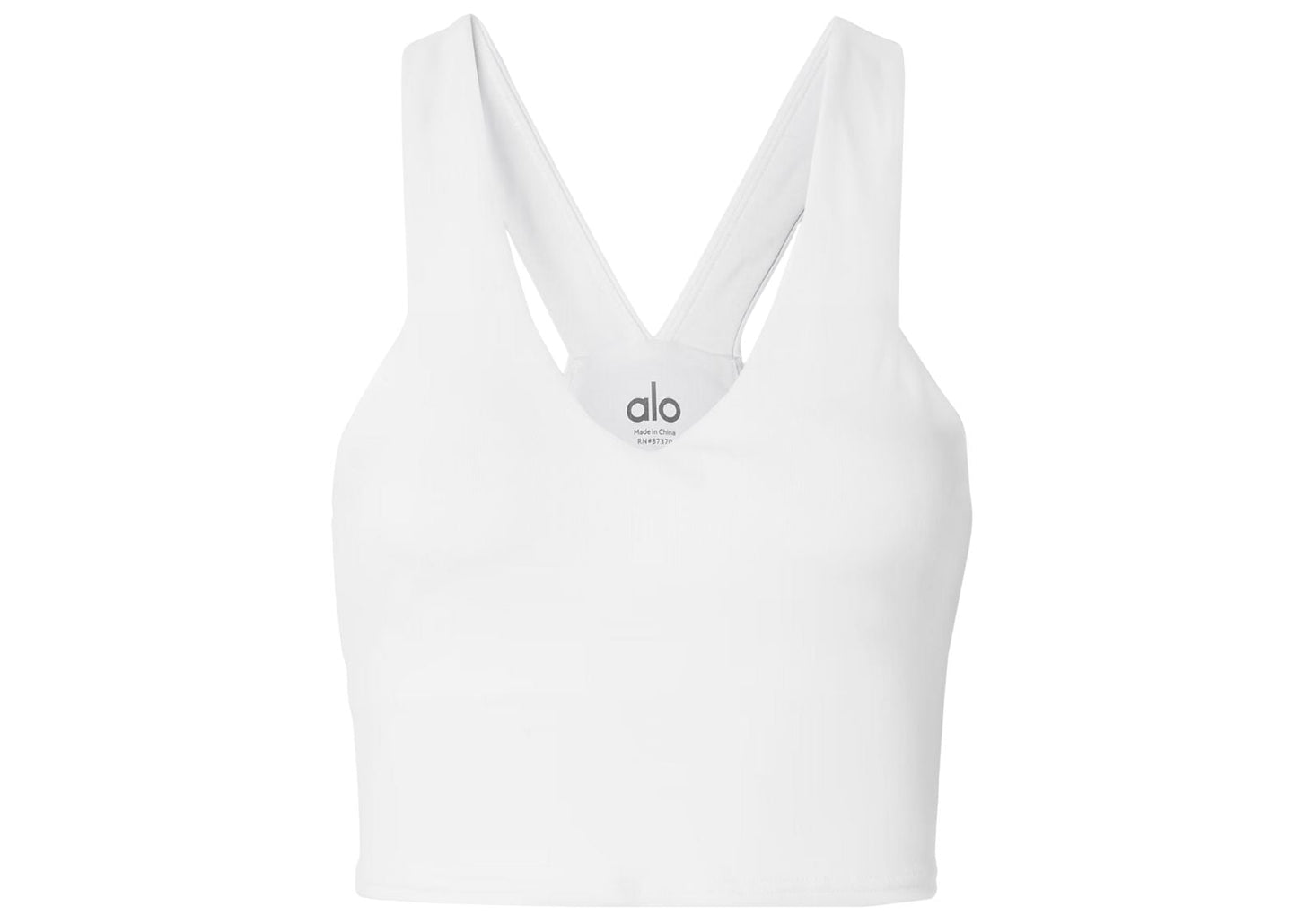 Real Airbrush Sports Bra White