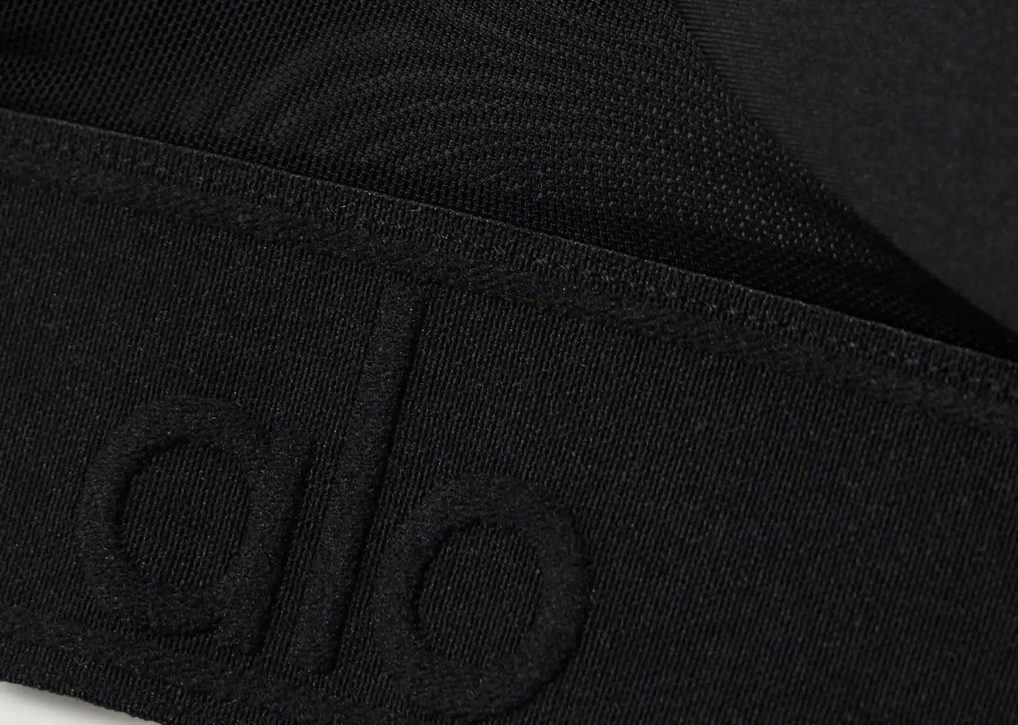 Rebel Mesh‑Trimmed Airlift Sports Bra Black