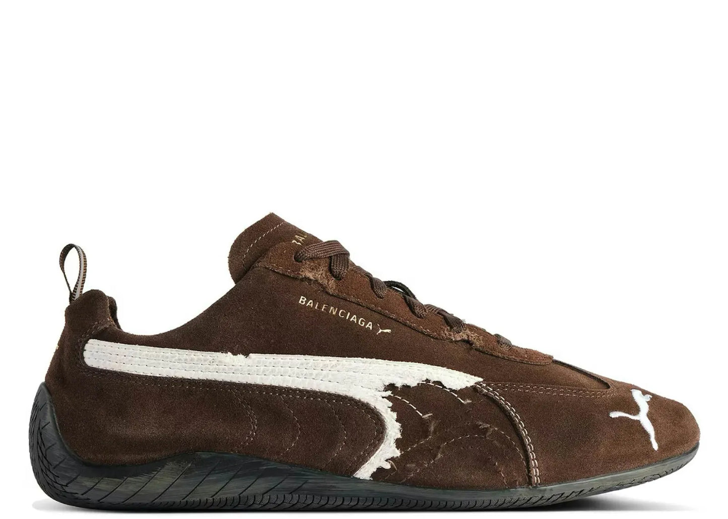 x Puma Speedcat Suede Distressed Brown White
