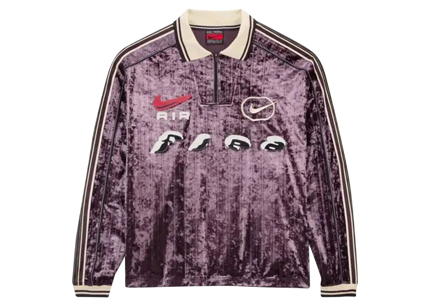 Flea Market CPFM x Nike Flea Soccer Jersey Burgundy Ash