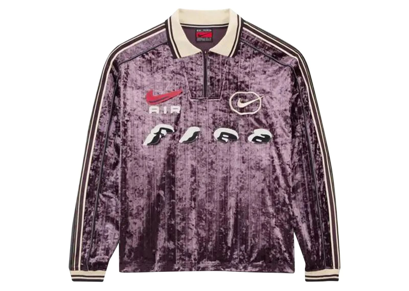 Flea Market CPFM x Nike Flea Soccer Jersey Burgundy Ash