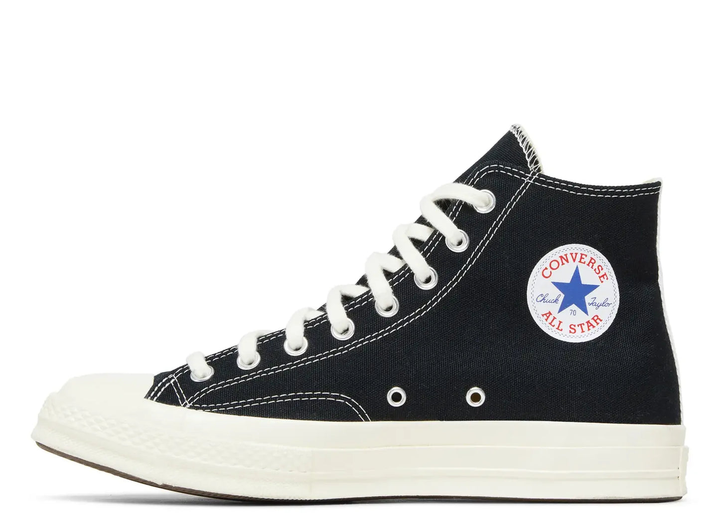 Chuck Taylor All-Star 70 Hi Comme des Garcons PLAY Black