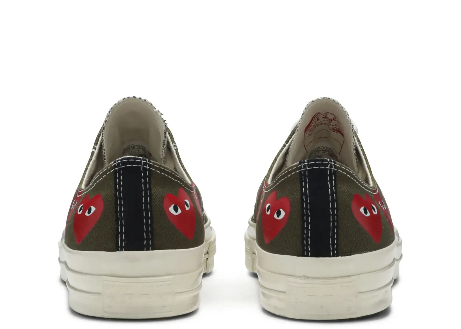Chuck Taylor All Star 70 Ox Comme des Garcons Multi Heart Green