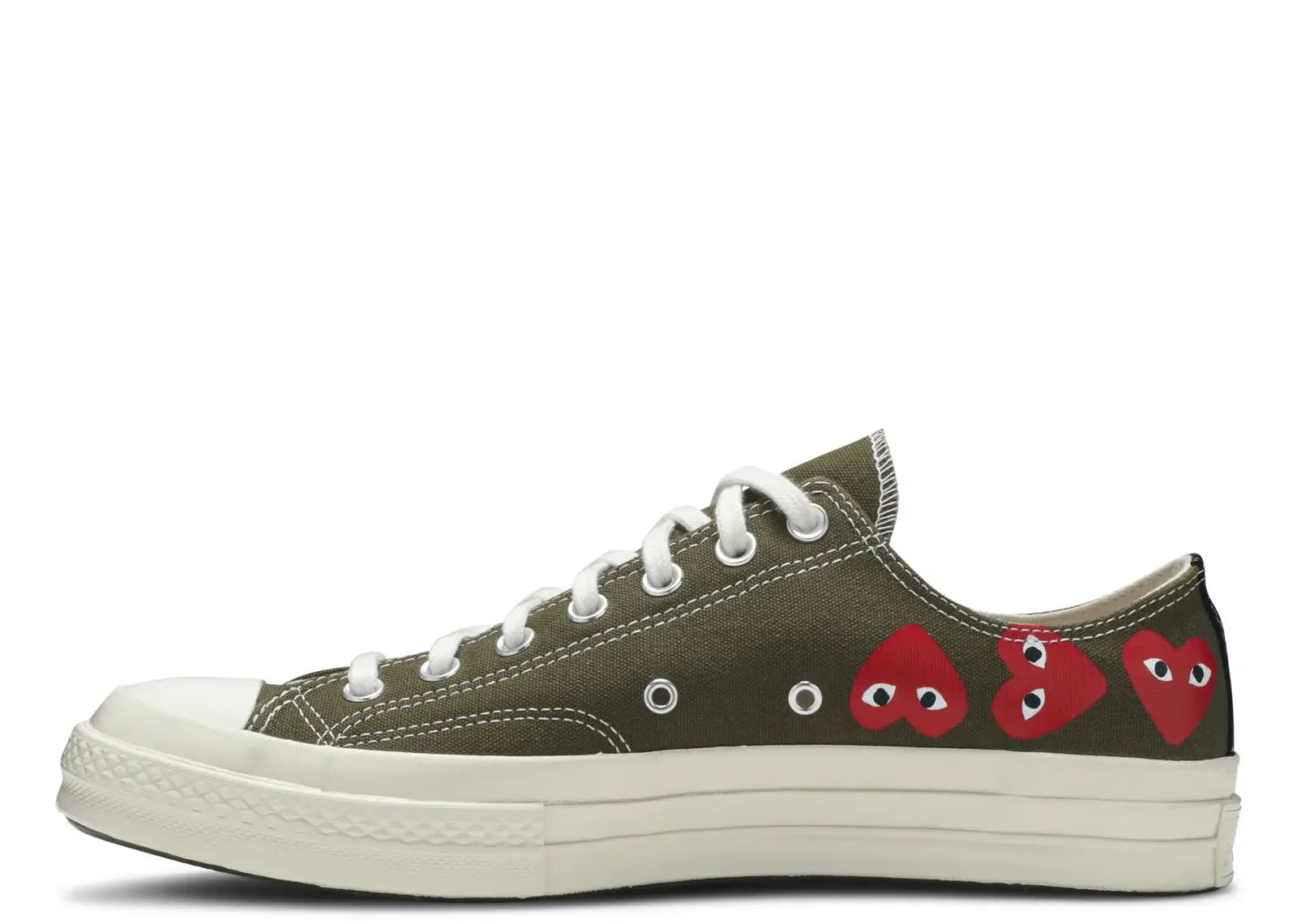 Chuck Taylor All Star 70 Ox Comme des Garcons Multi Heart Green
