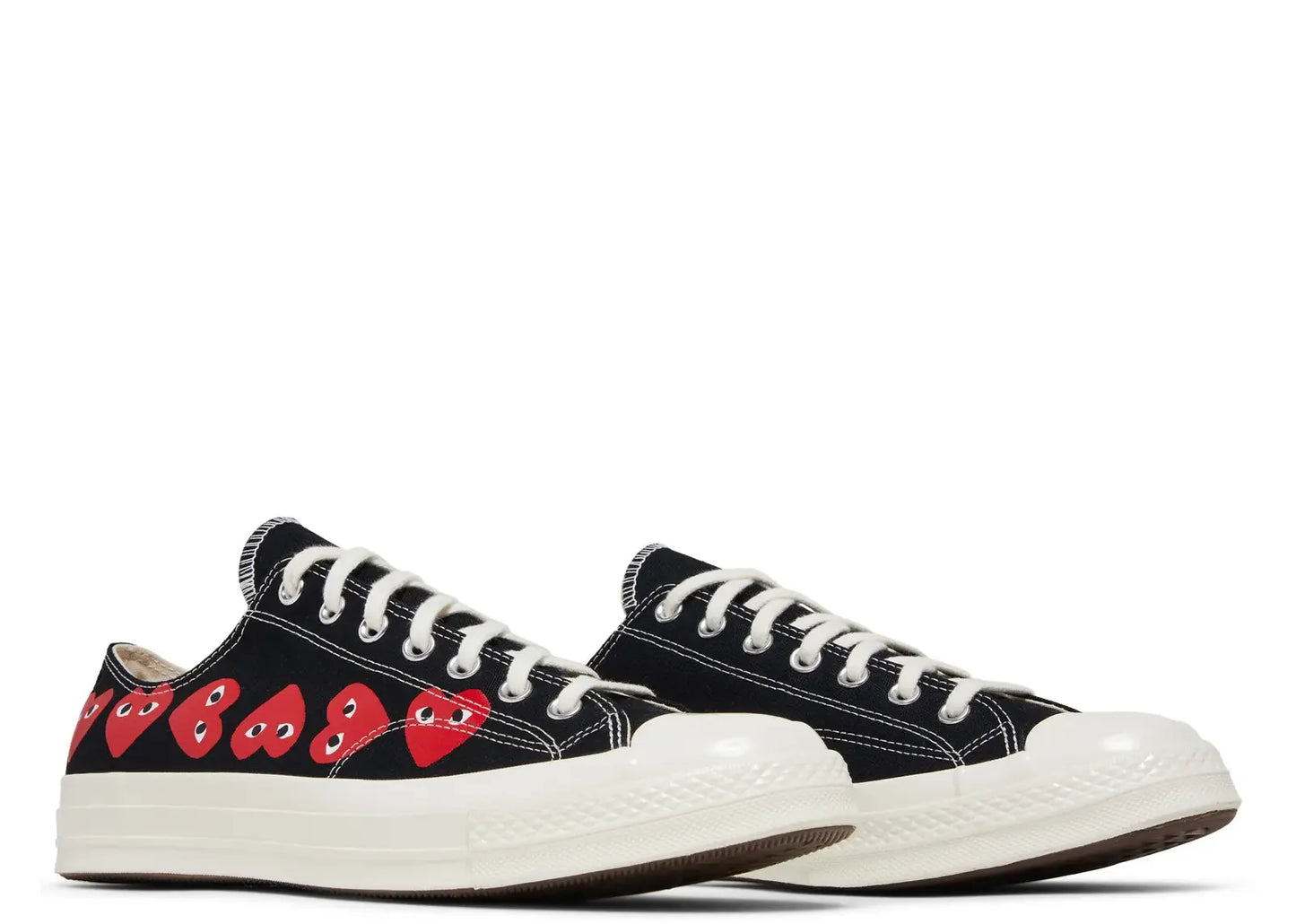 Chuck Taylor All Star 70 Ox Comme des Garcons PLAY Multi-Heart Black