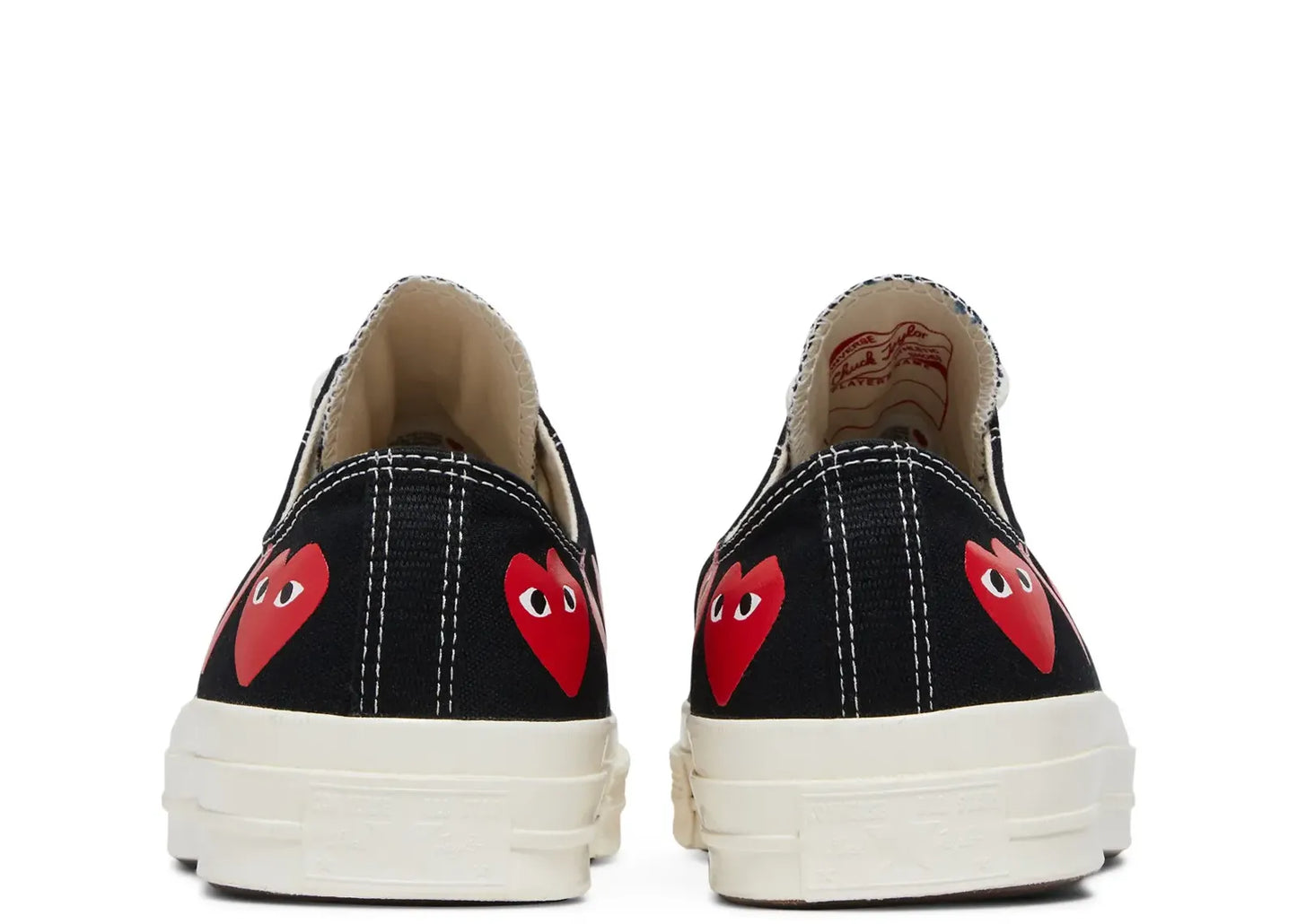 Chuck Taylor All Star 70 Ox Comme des Garcons PLAY Multi-Heart Black