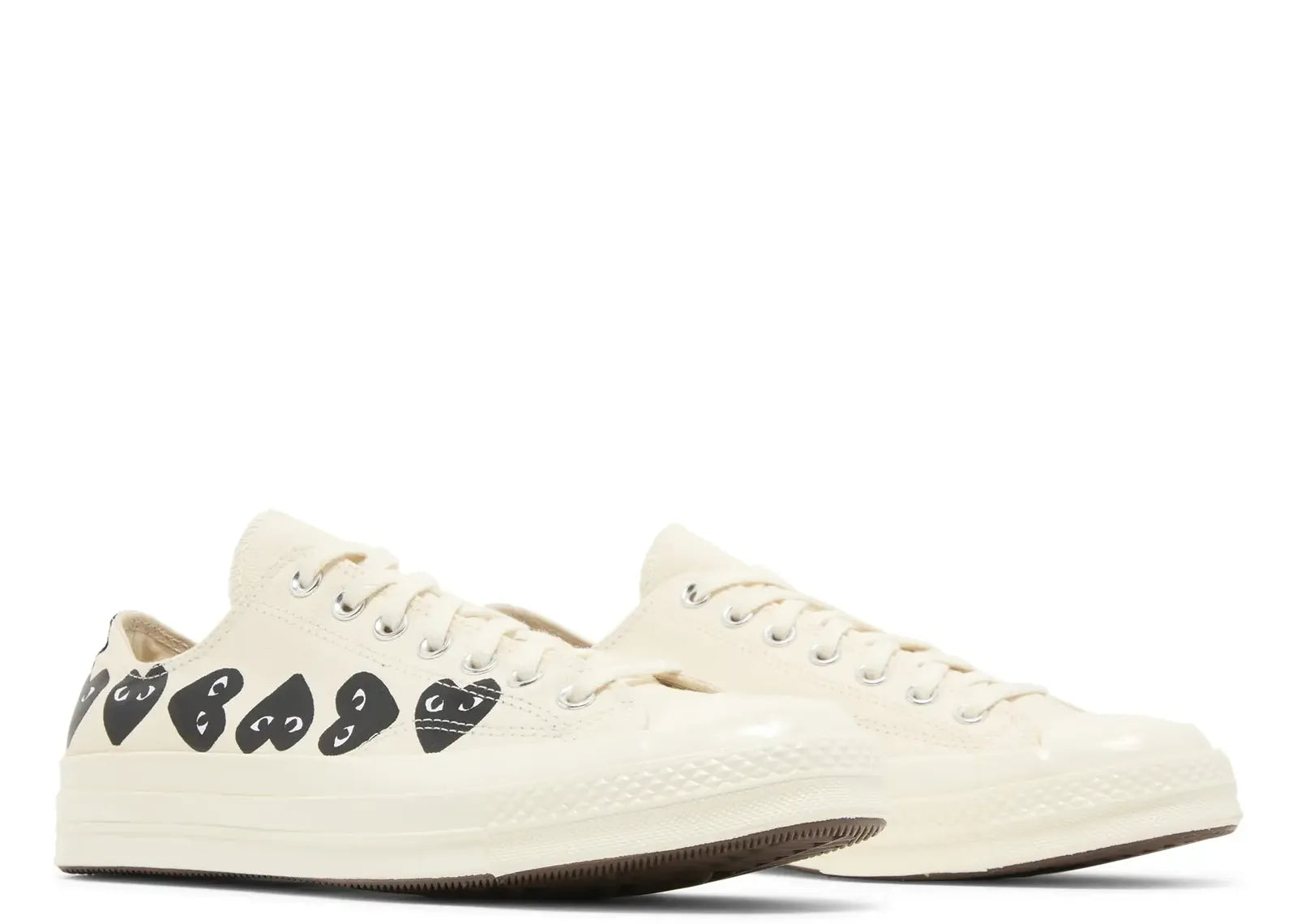 Chuck Taylor All Star 70 Ox Comme des Garcons PLAY Multi-Heart Milk