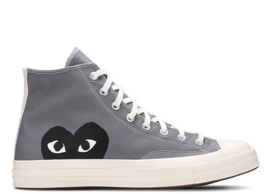 Chuck Taylor All-Star 70s Hi Comme des Garcons PLAY Grey