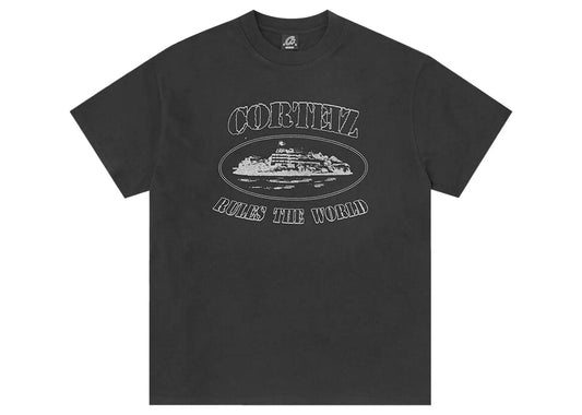 Reflective Alcatraz Tee Triple Black