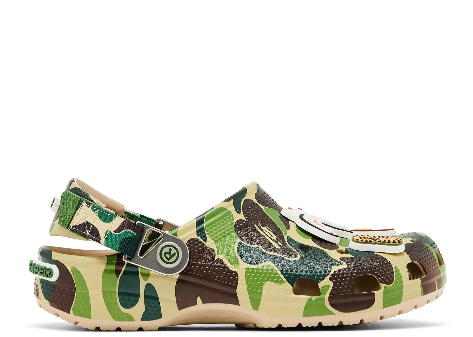 Classic Clog A Bathing Ape ABC Camo Green