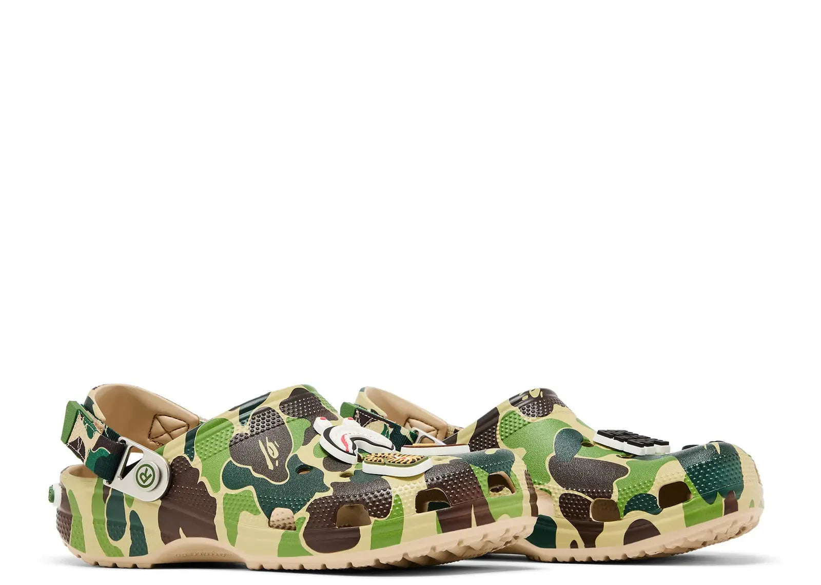Classic Clog A Bathing Ape ABC Camo Green