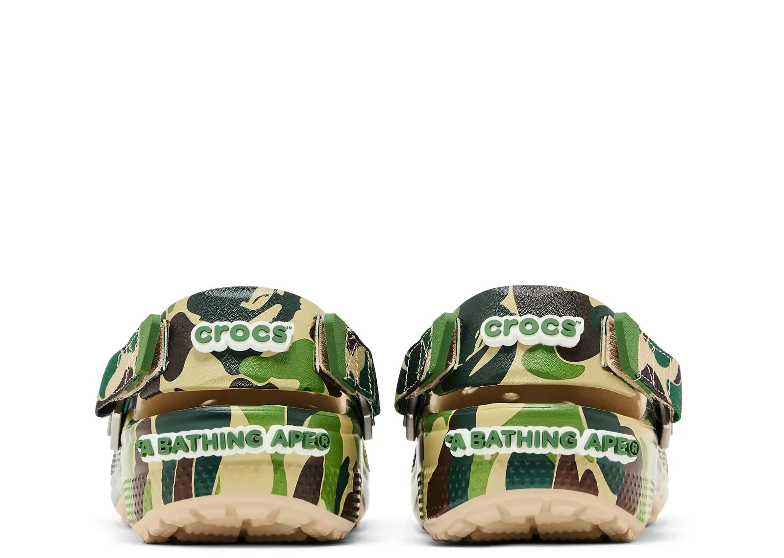 Classic Clog A Bathing Ape ABC Camo Green