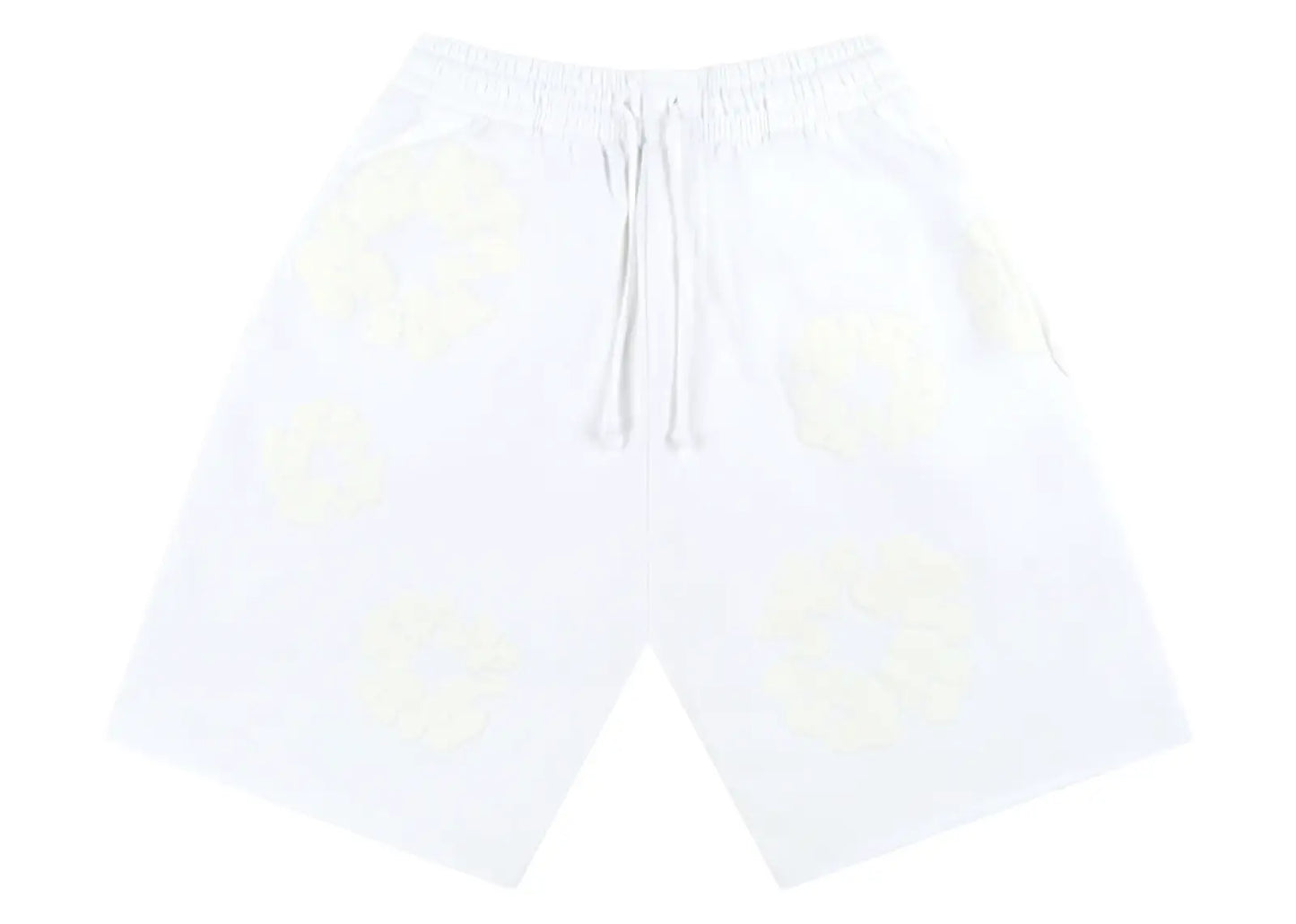 Mono Cotton Wreath Shorts White