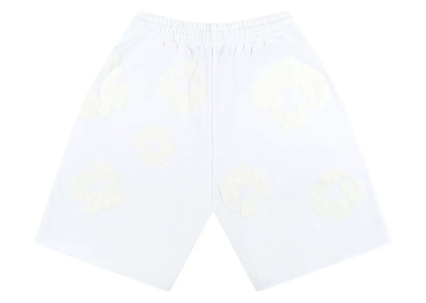 Mono Cotton Wreath Shorts White