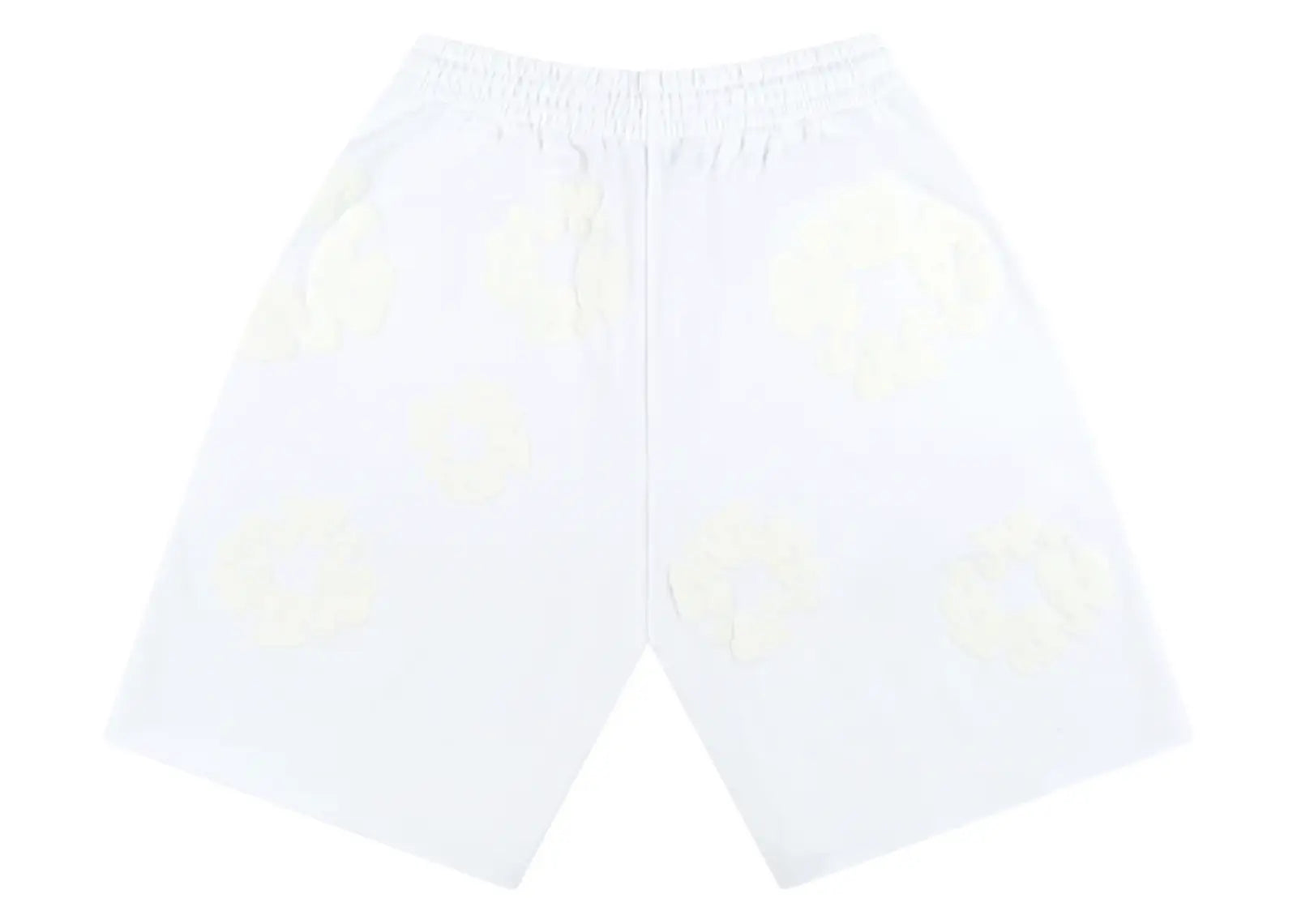 Mono Cotton Wreath Shorts White