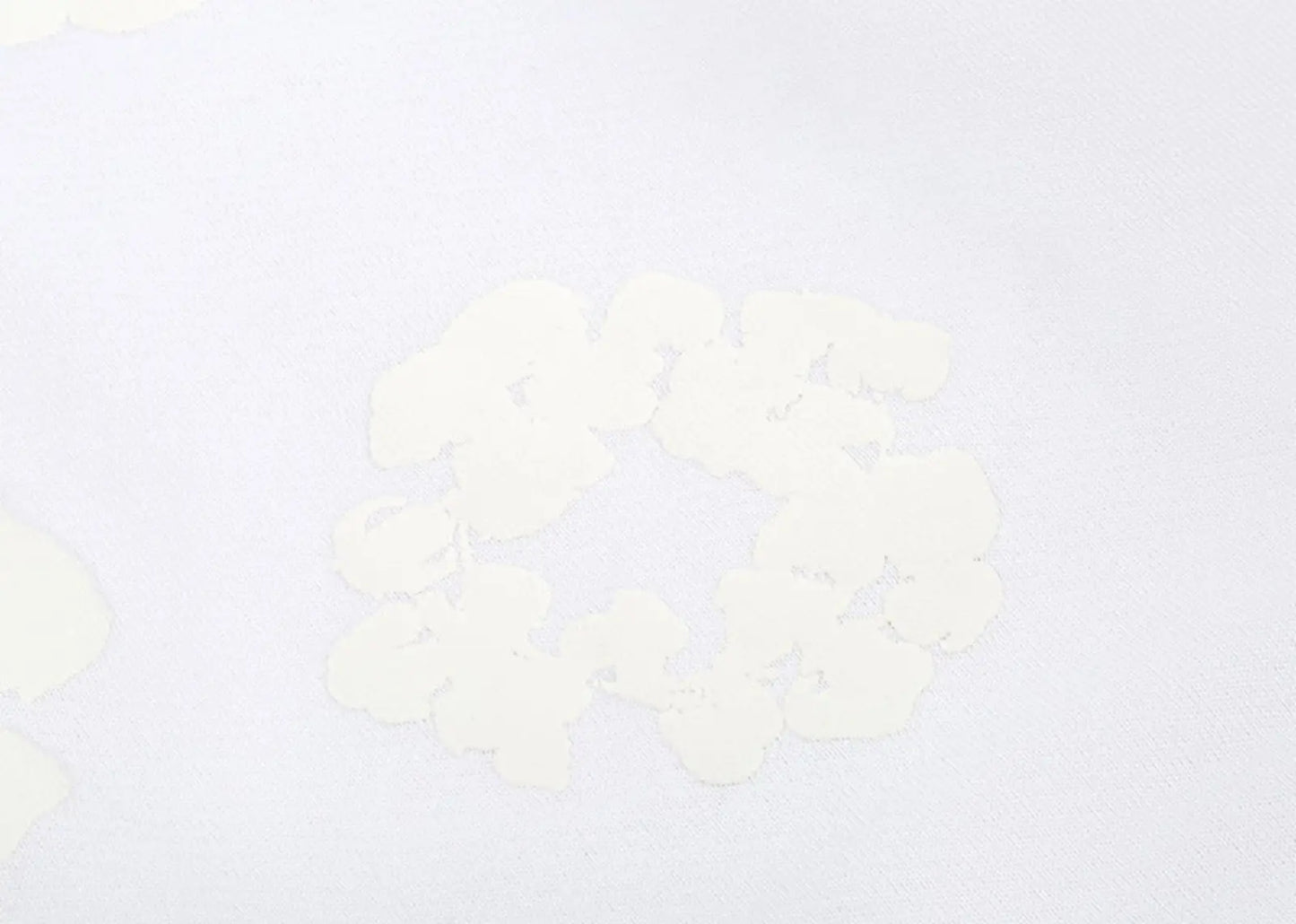 Mono Cotton Wreath Shorts White