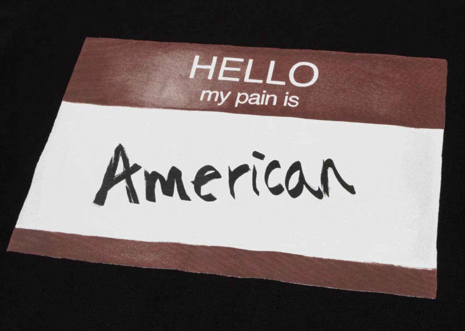 My Pain Is Tee Black