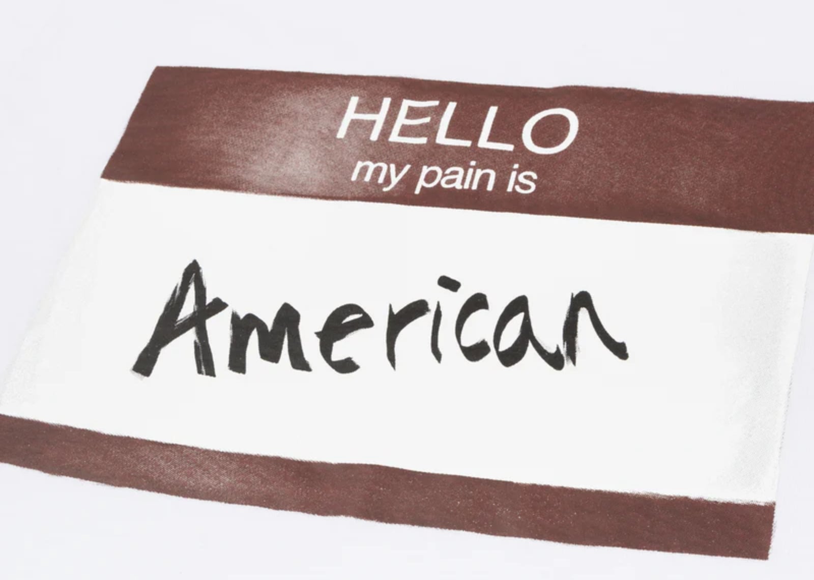 My Pain Is Tee White
