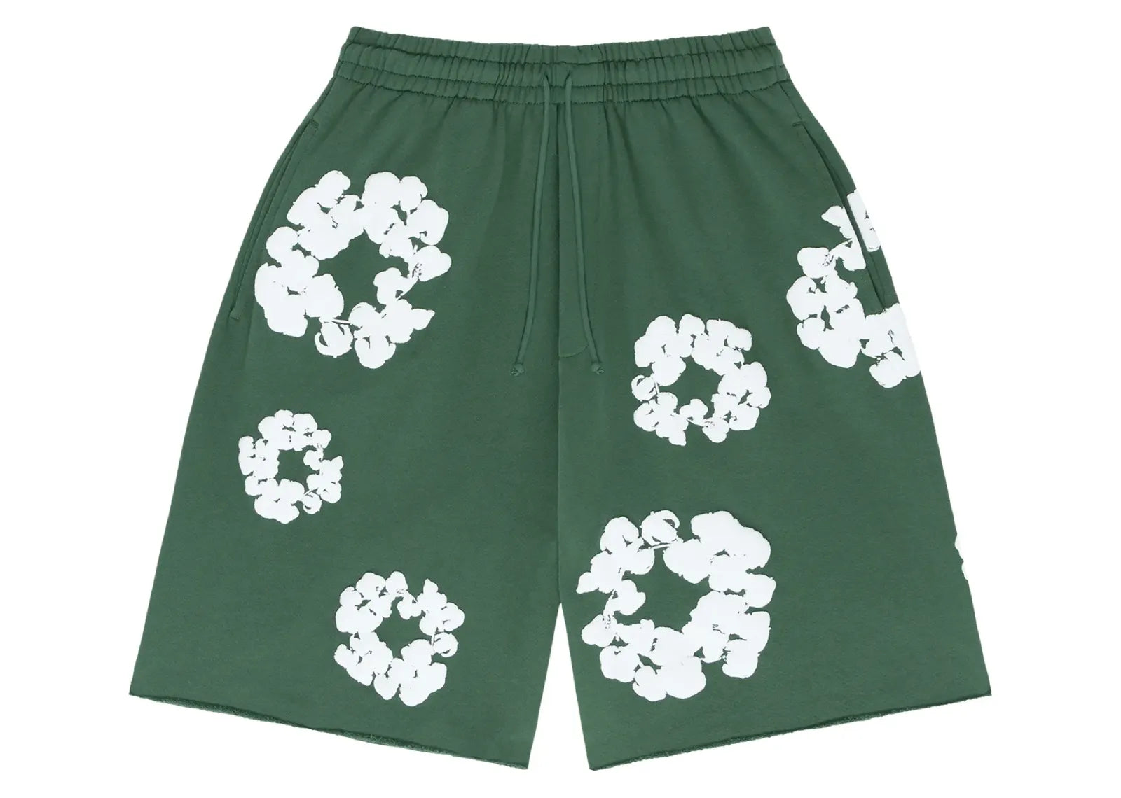 The Cotton Wreath Shorts Green