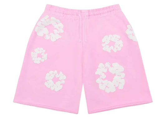 The Cotton Wreath Sweatshorts Powder Pink