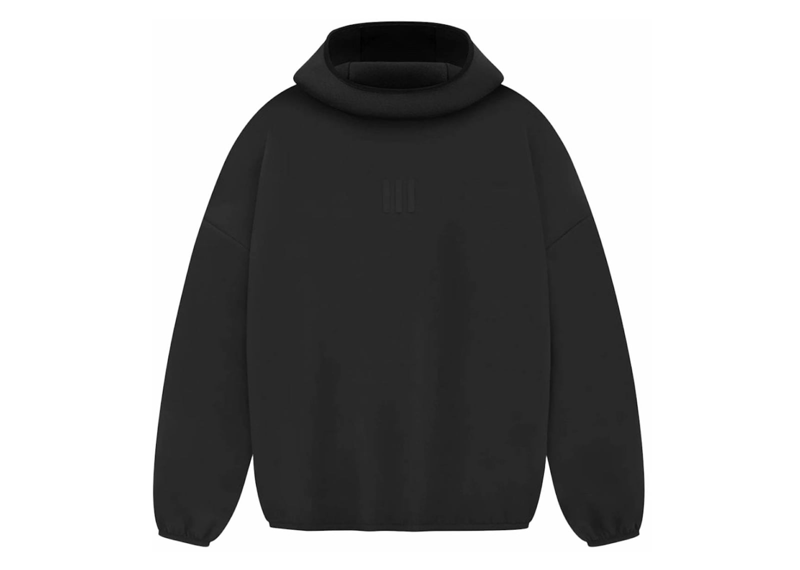 Athletics Suede Fleece Hoodie Black