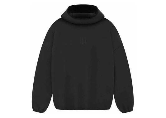 Athletics Suede Fleece Hoodie Black