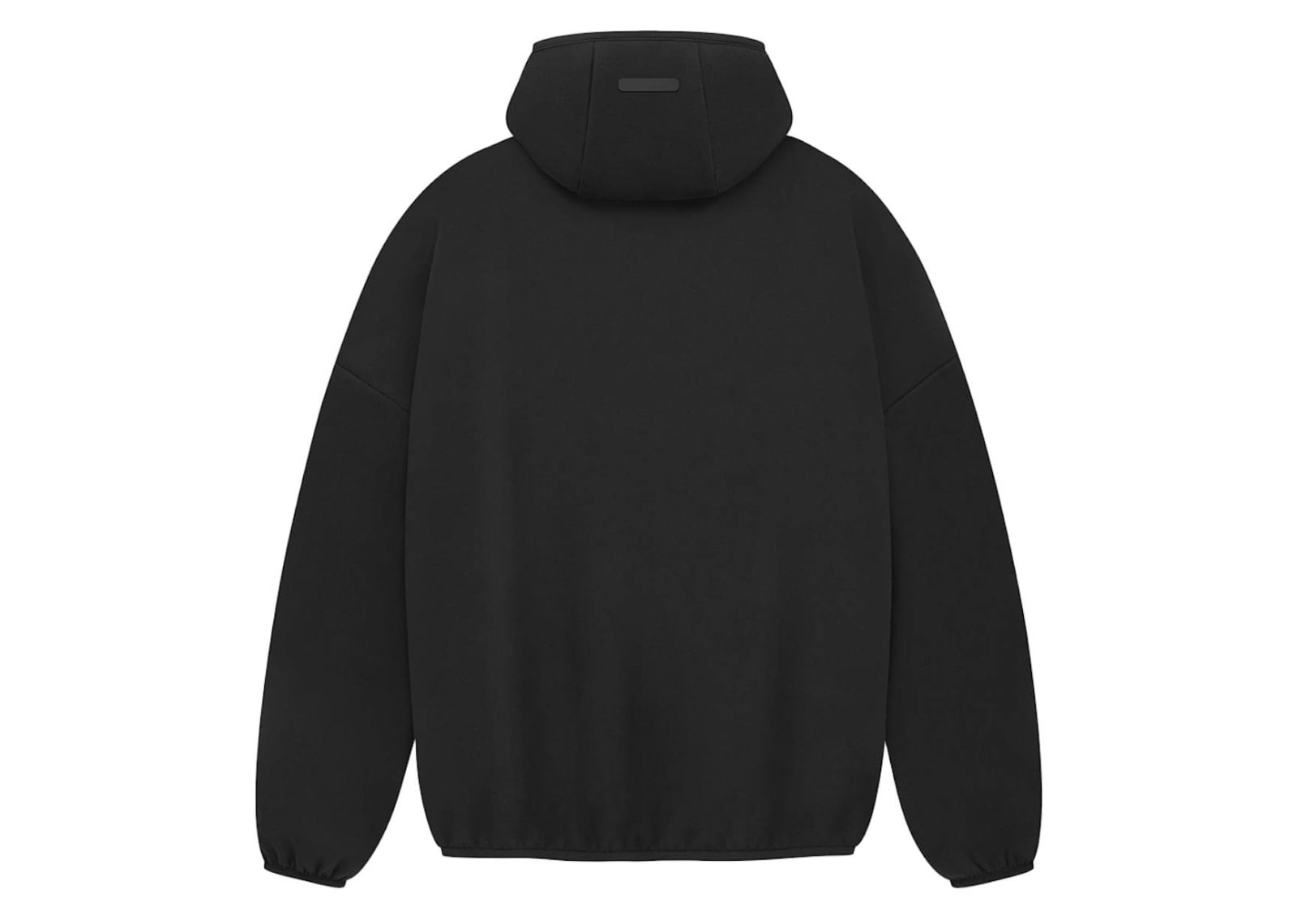 Athletics Suede Fleece Hoodie Black