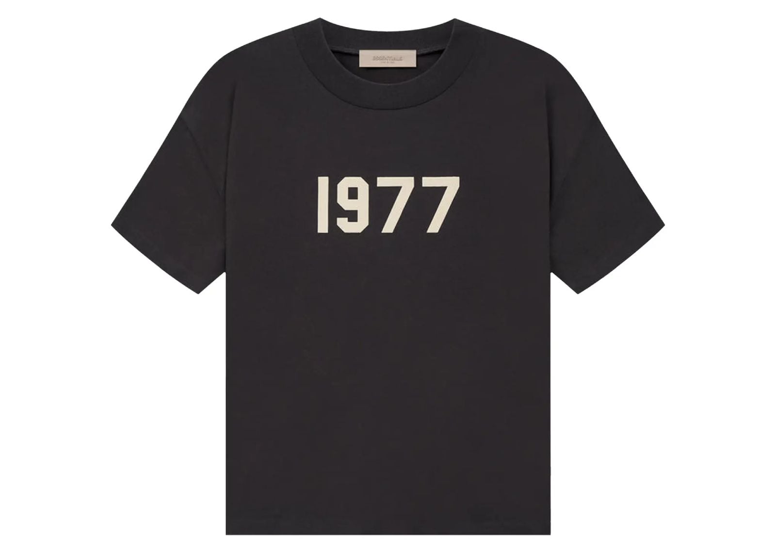 Essentials Arch Logo Tee Jet Black