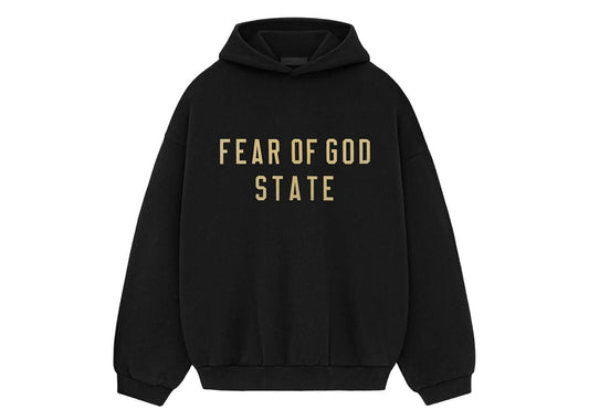 Essentials Fleece Hoodie Black