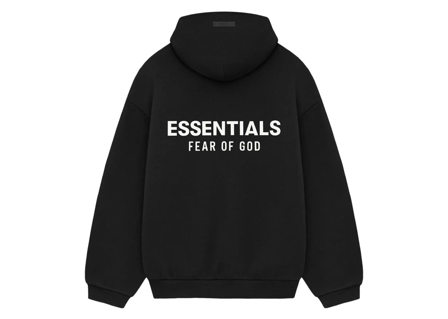 Essentials Fleece Hoodie (FW24) Black