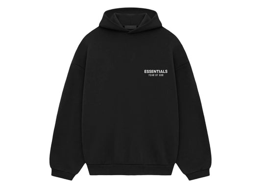 Essentials Fleece Hoodie (FW24) Black