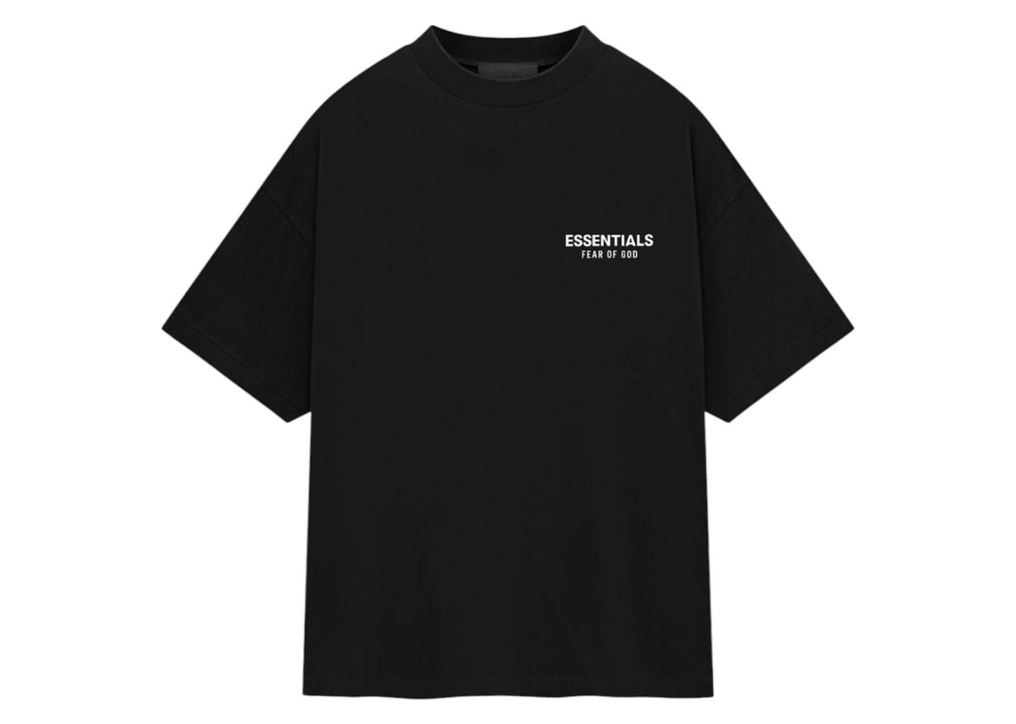 Essentials Jersey Crewneck T-Shirt Black