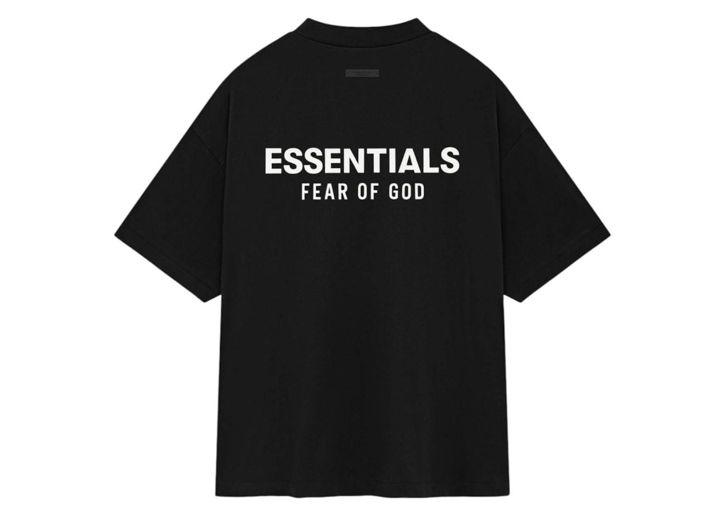 Essentials Jersey Crewneck T-Shirt Black