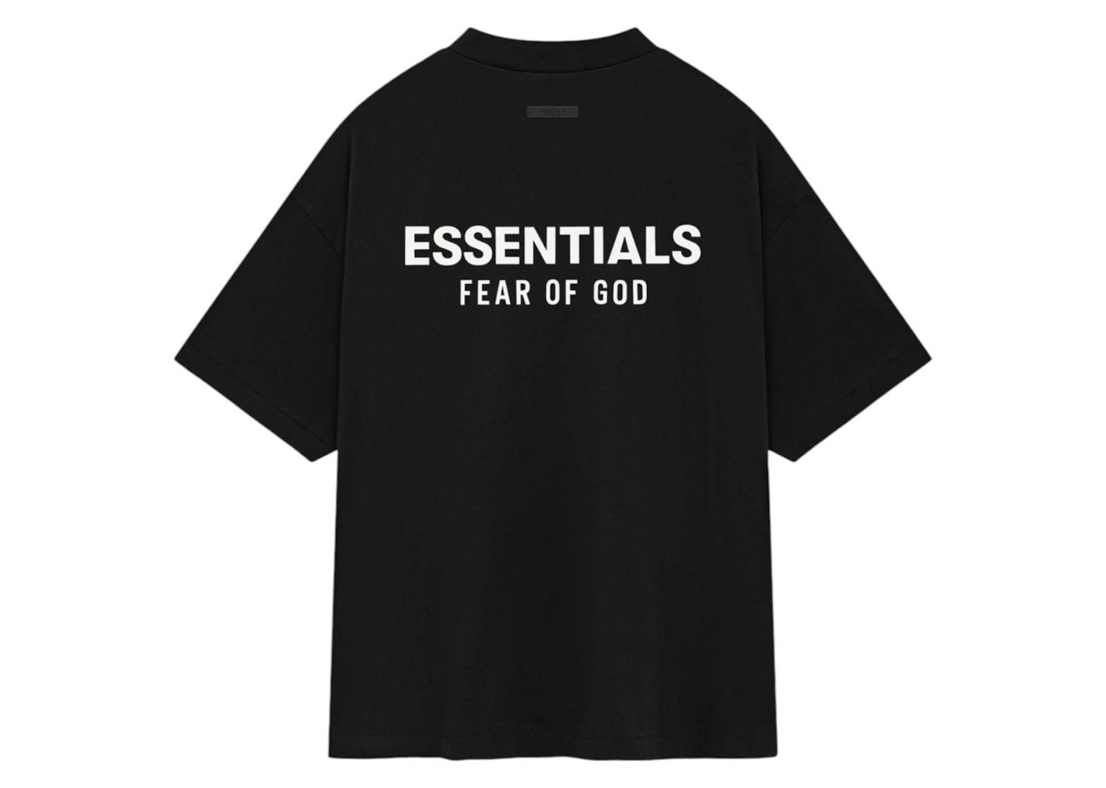 Essentials Jersey Crewneck T-Shirt Black