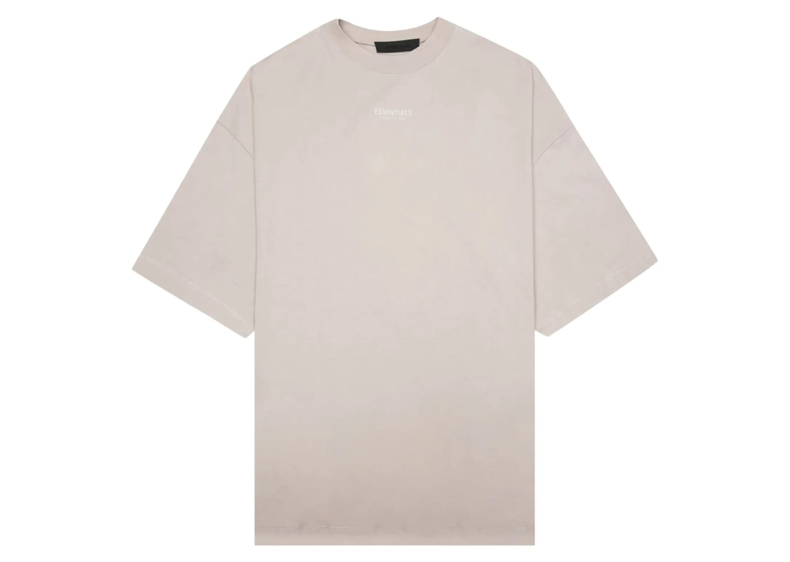 Essentials Tee Silver Cloud
