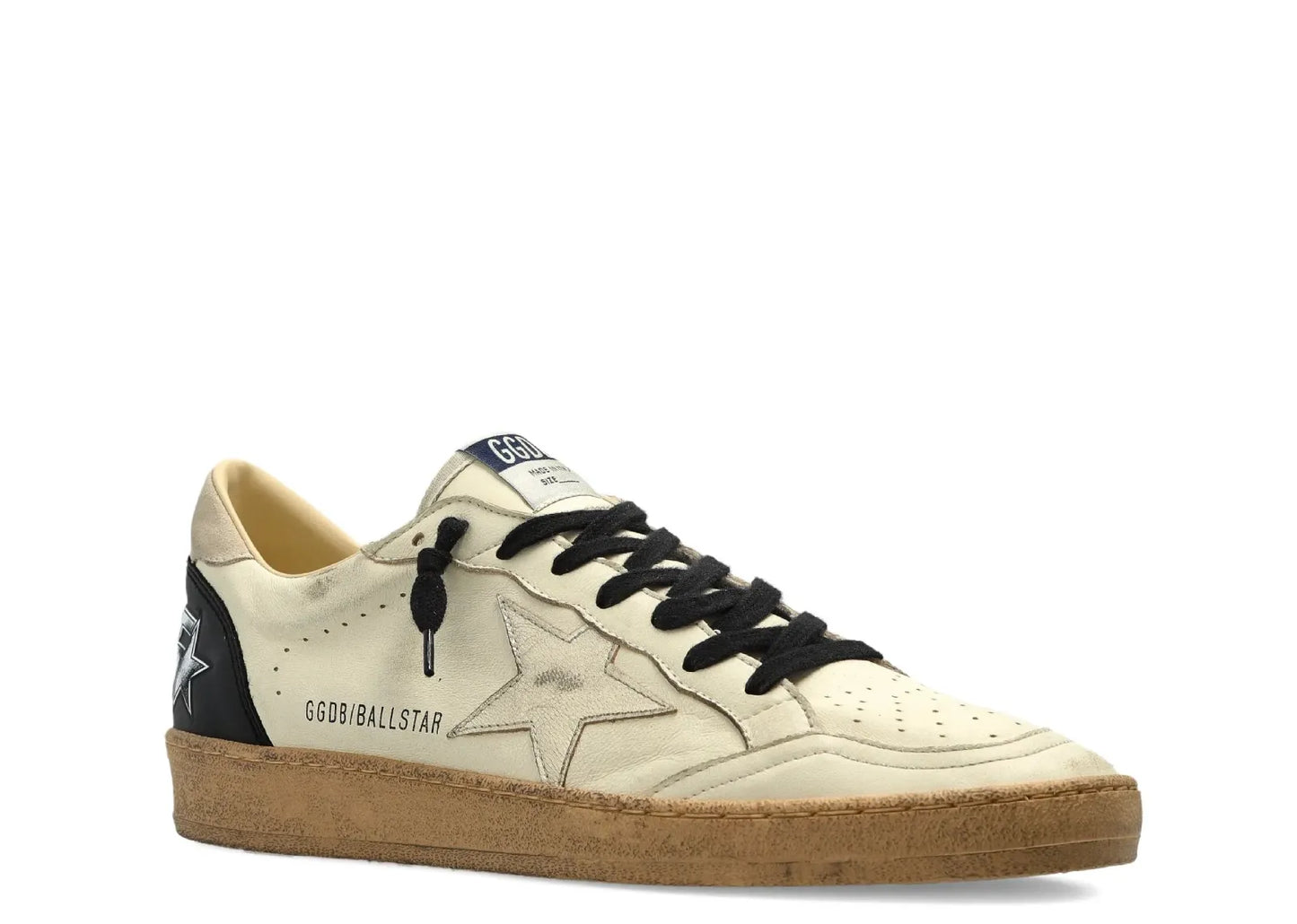 Ball-Star Light Beige Leather
