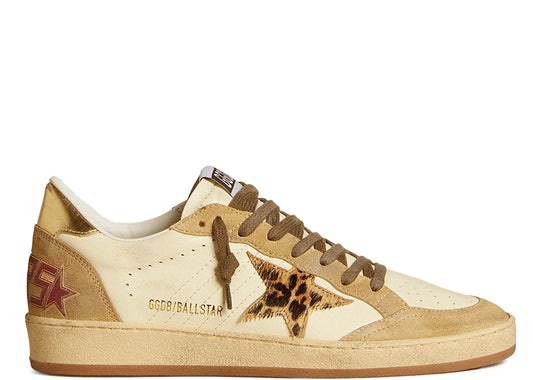 Ball-Star White Nappa Sand Suede (W)