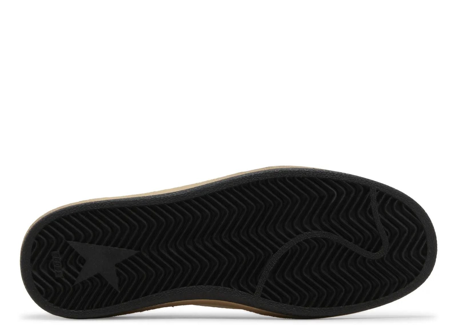 Ball-Star White Nappa with Black Star (W)